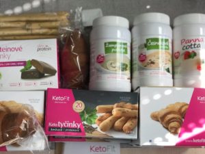 Ketofit proteinové tyčinky